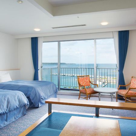 Marine Piazza Okinawa Hotel Motobu Bagian luar foto