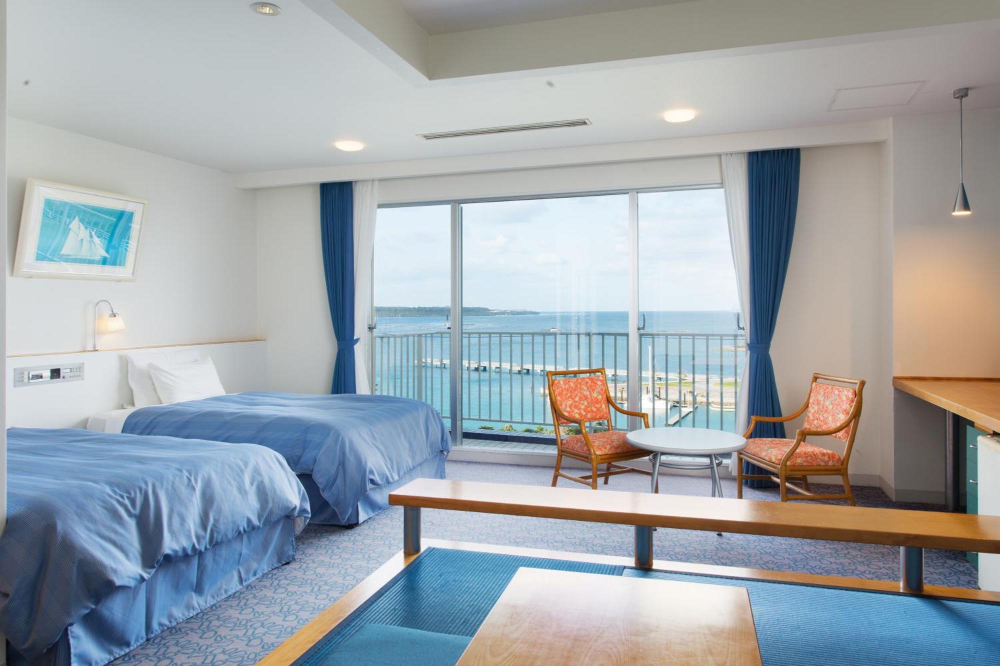 Marine Piazza Okinawa Hotel Motobu Bagian luar foto
